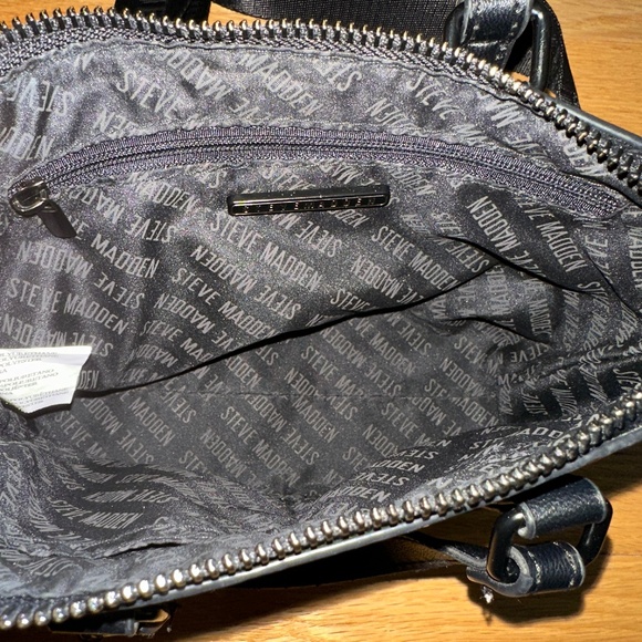 Steve Madden Black Mini Small Crossbody Bag Purse with Handles - Picture 13 of 14